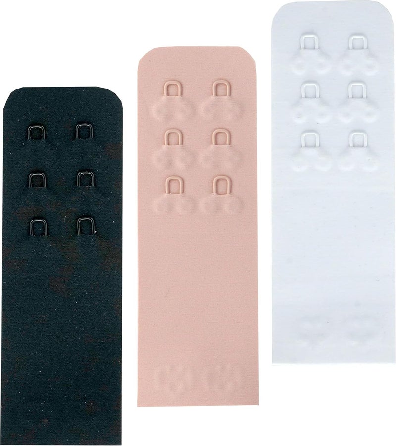 SAMGU Store Women's Soft Bra Extender 2 Hook / 3 Hooks / 4 Hooks Seamless Comfortable Bra Strap Extender Extension - Image 1